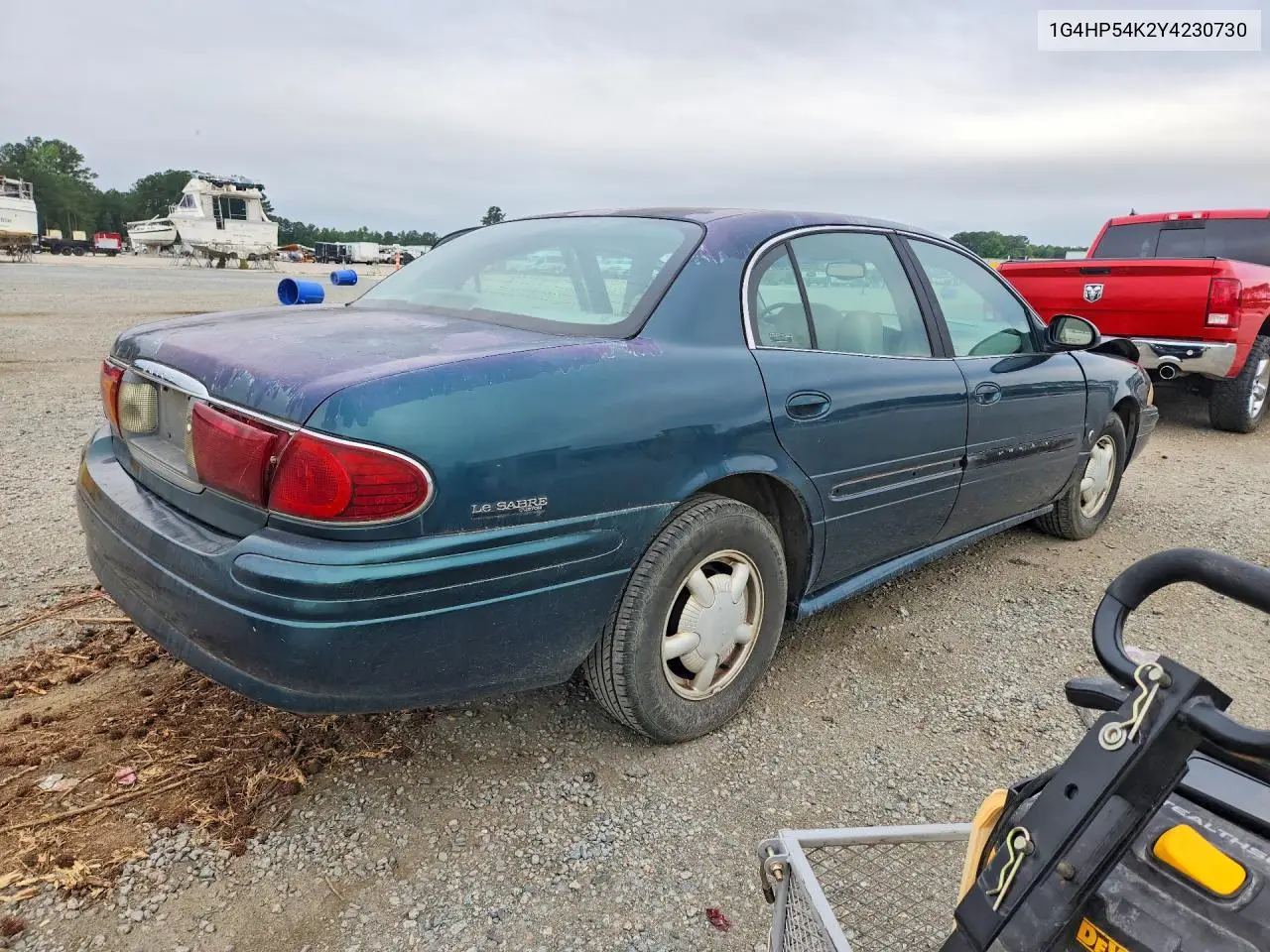 2000 Buick Lesabre Custom VIN: 1G4HP54K2Y4230730 Lot: 55561196