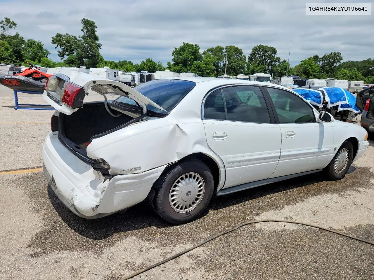 2000 Buick Lesabre Limited VIN: 1G4HR54K2YU196640 Lot: 58488046