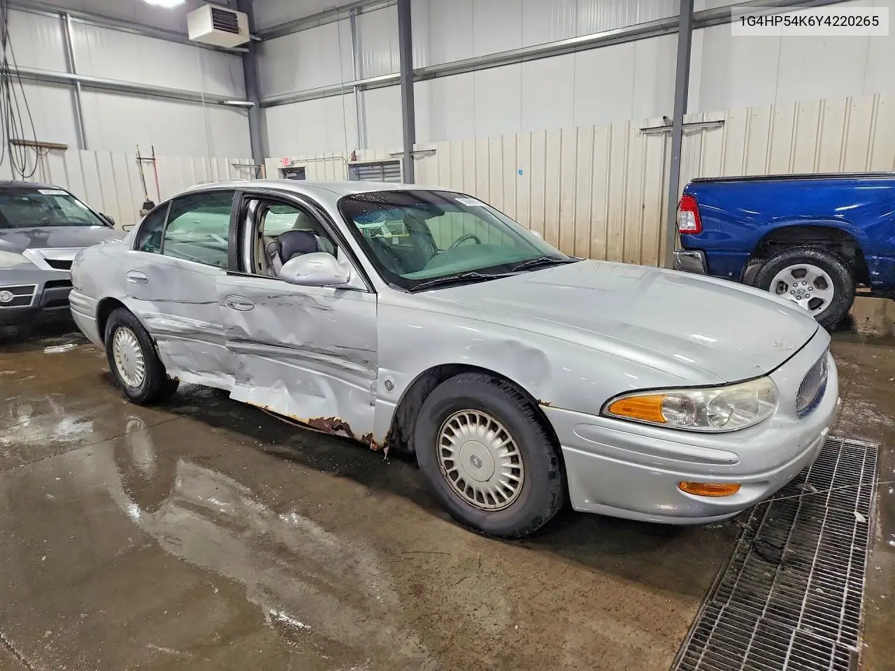 2000 Buick Lesabre Custom VIN: 1G4HP54K6Y4220265 Lot: 59099016