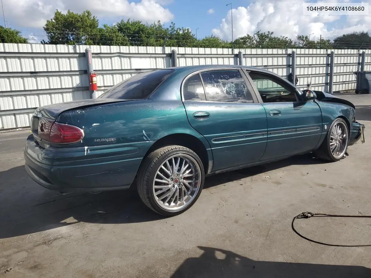 2000 Buick Lesabre Custom VIN: 1G4HP54K6Y4108680 Lot: 90018915