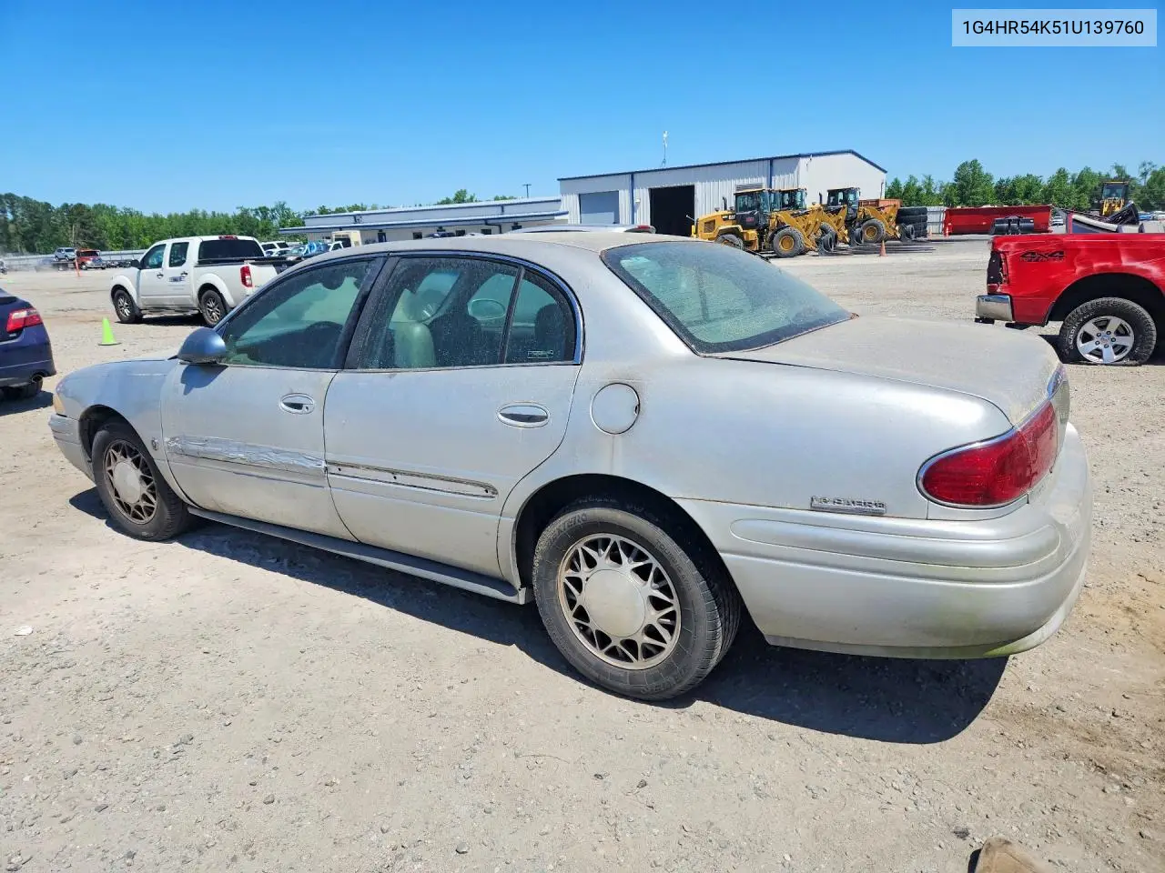2001 Buick Lesabre Limited VIN: 1G4HR54K51U139760 Lot: 49702486