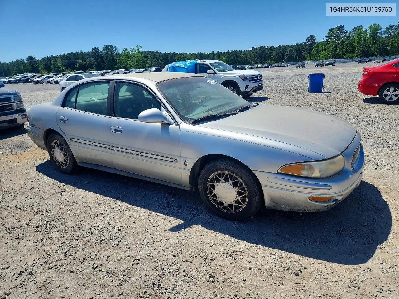 2001 Buick Lesabre Limited VIN: 1G4HR54K51U139760 Lot: 49702486