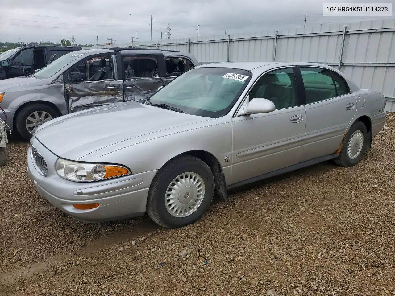 2001 Buick Lesabre Limited VIN: 1G4HR54K51U114373 Lot: 55967556