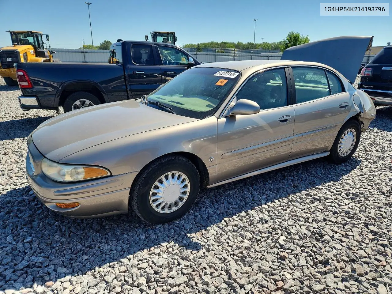 2001 Buick Lesabre Custom VIN: 1G4HP54K214193796 Lot: 61242316