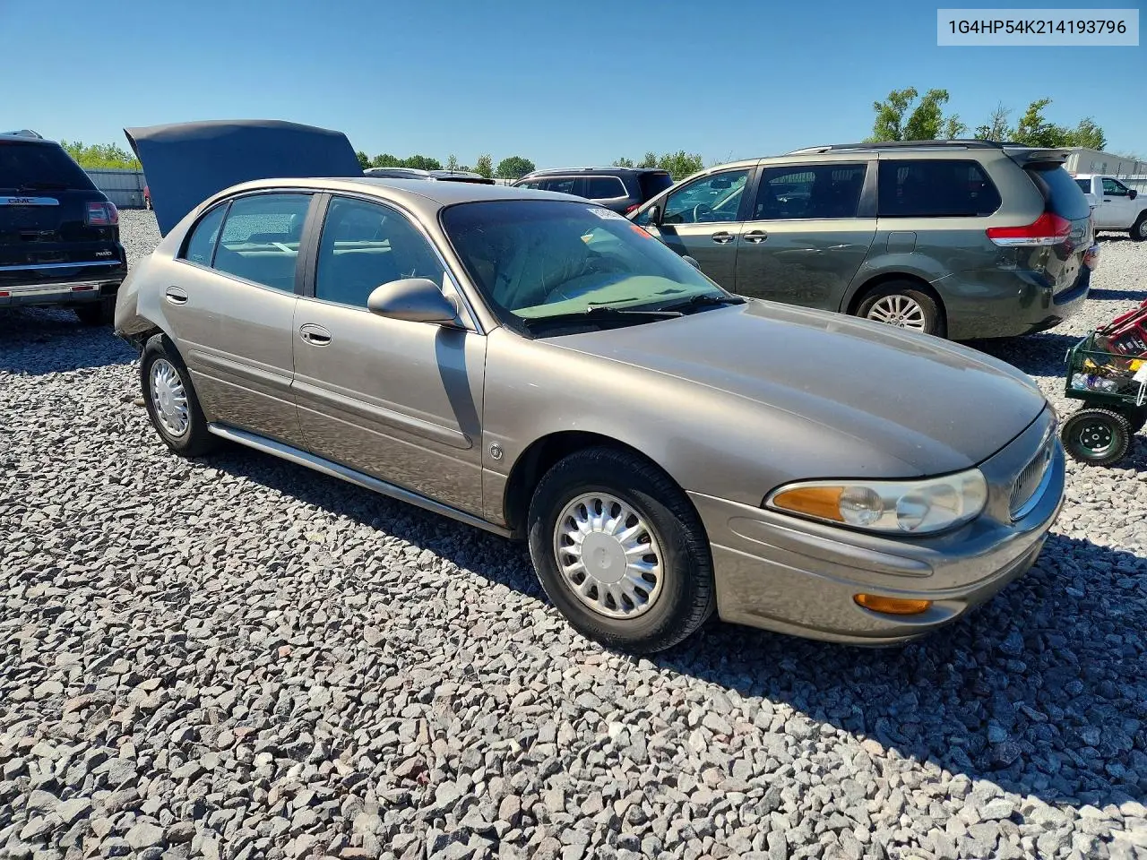 2001 Buick Lesabre Custom VIN: 1G4HP54K214193796 Lot: 61242316