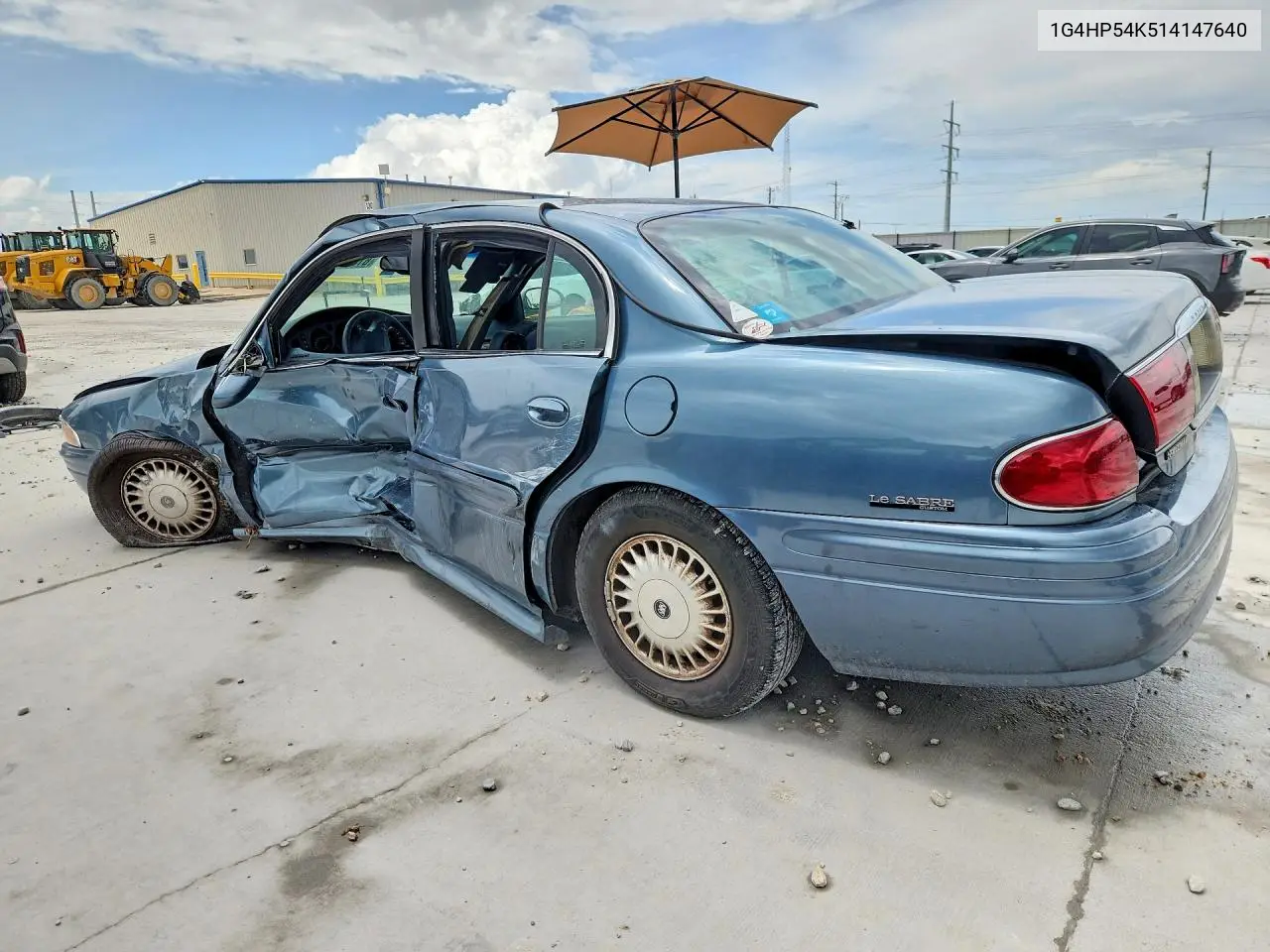 2001 Buick Lesabre Custom VIN: 1G4HP54K514147640 Lot: 61325836