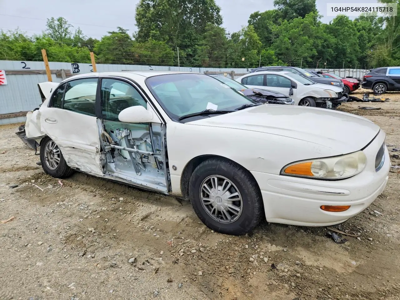 2002 Buick Lesabre Custom VIN: 1G4HP54K824115718 Lot: 54772026