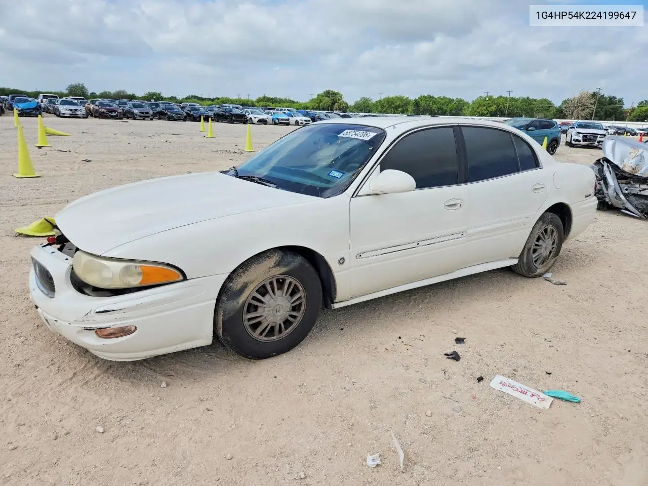 2002 Buick Lesabre Custom VIN: 1G4HP54K224199647 Lot: 58254206
