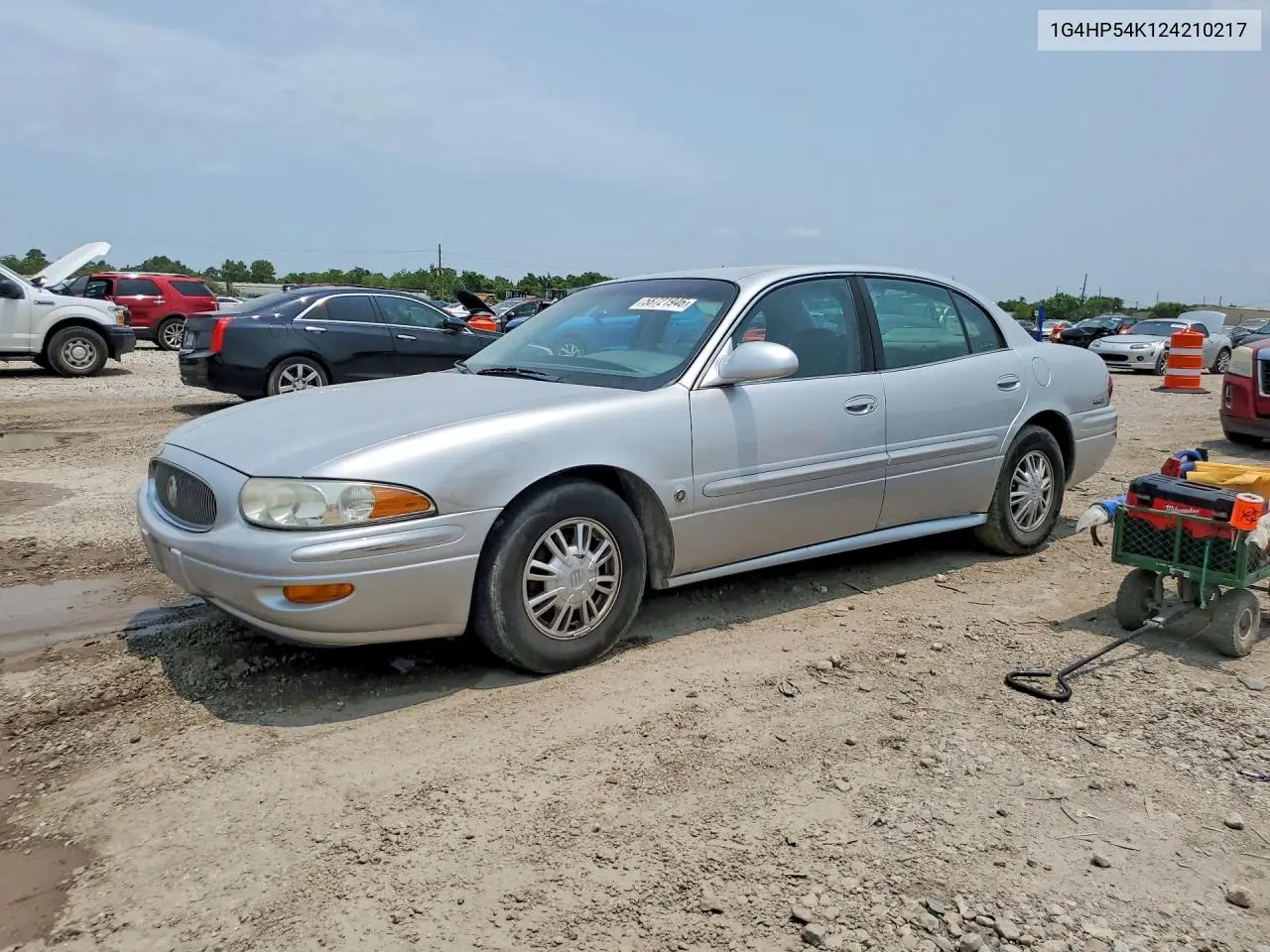 2002 Buic Lesabre Limited VIN: 1G4HP54K124210217 Lot: 58721946