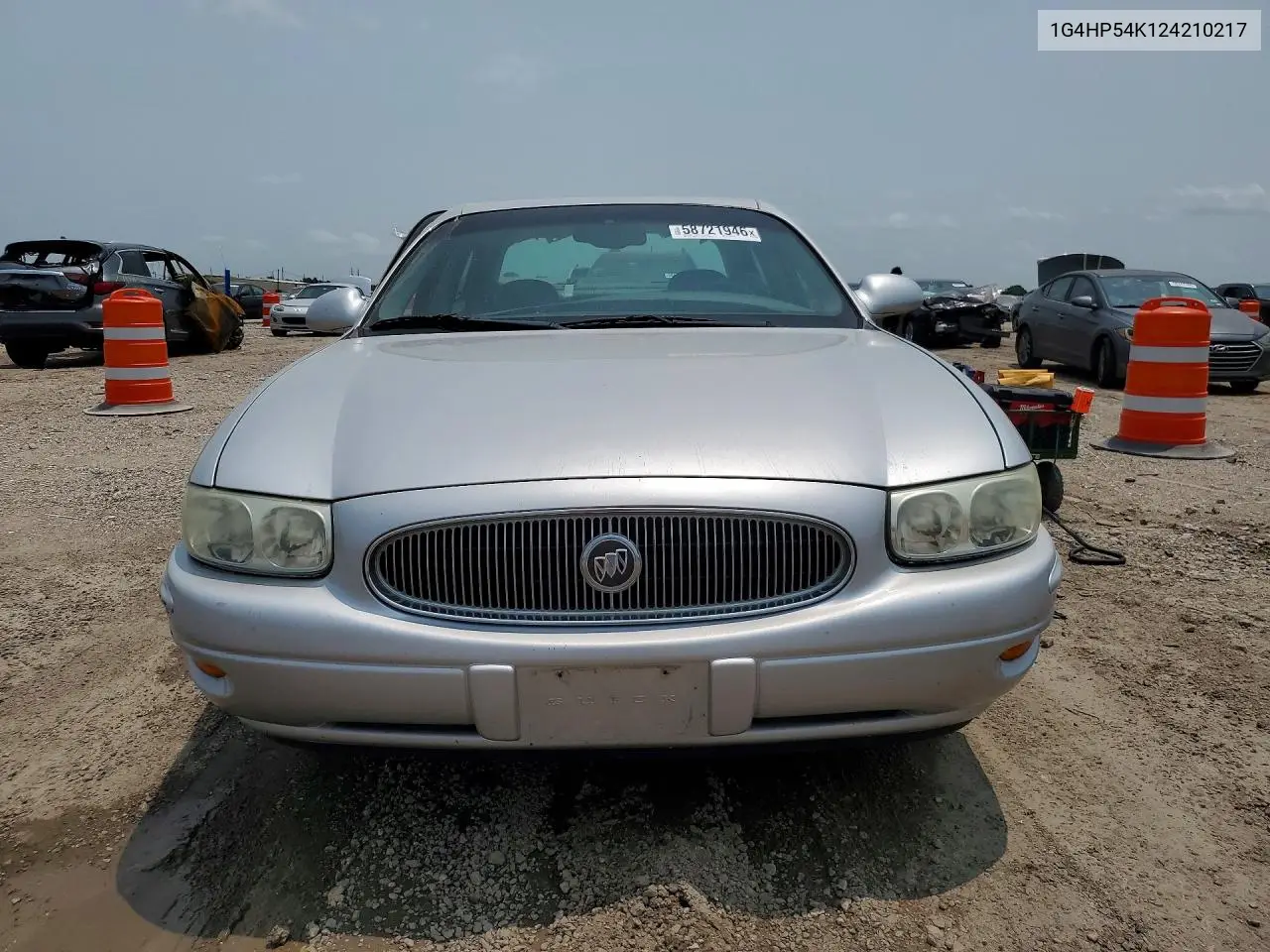 2002 Buic Lesabre Limited VIN: 1G4HP54K124210217 Lot: 58721946