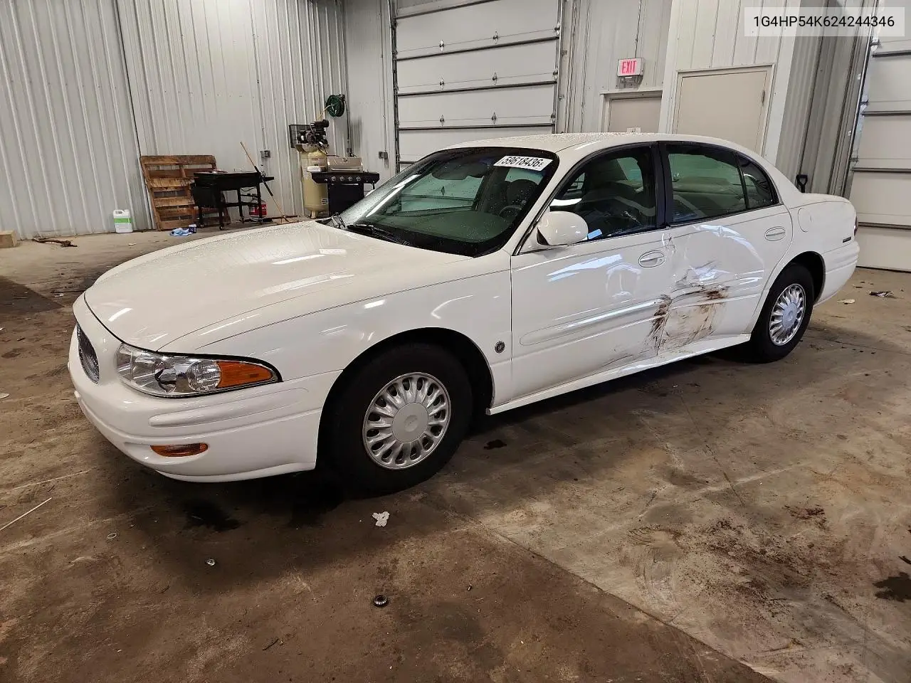 2002 Buick Lesabre Custom VIN: 1G4HP54K624244346 Lot: 59618436