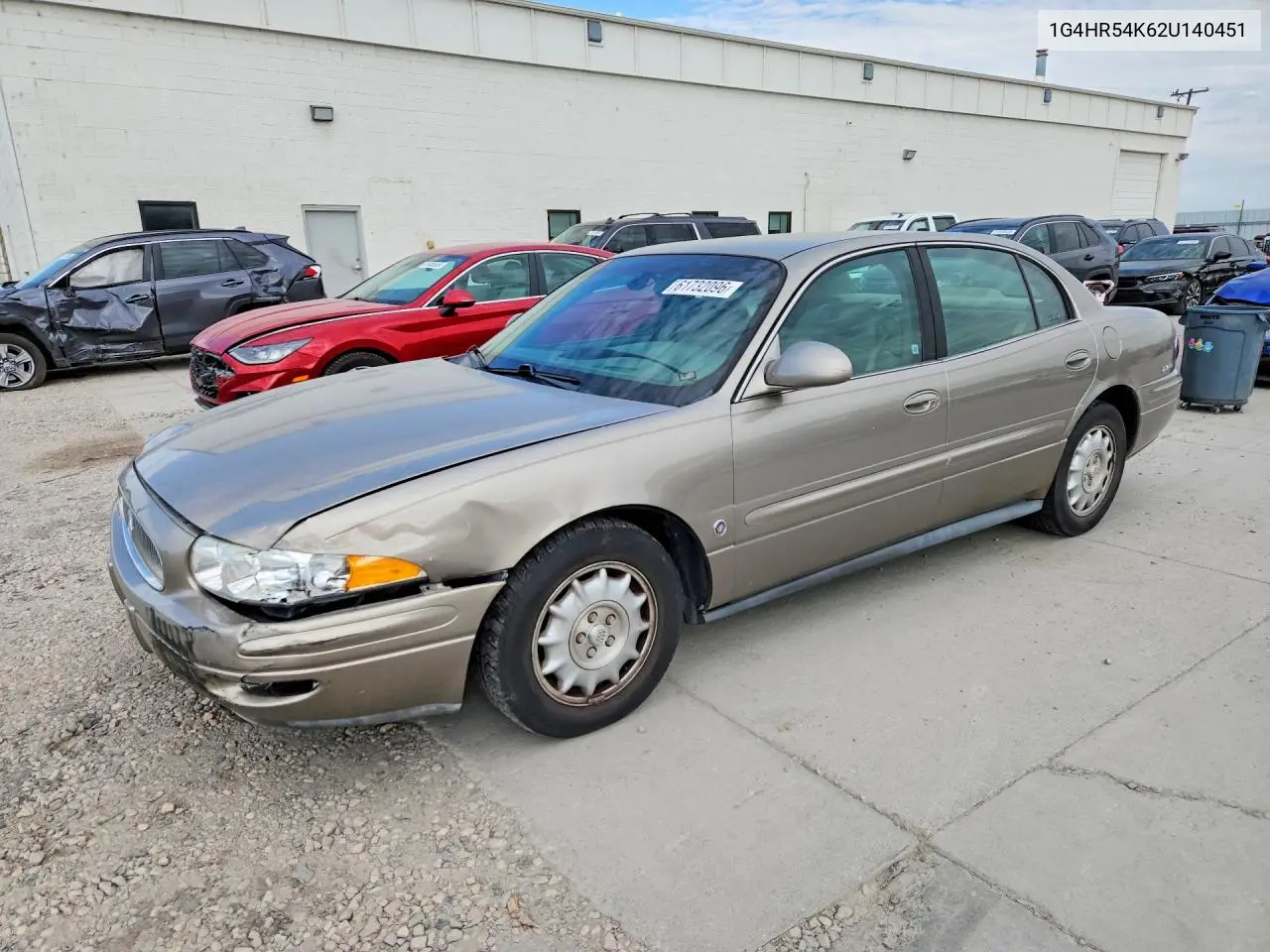 2002 Buick Lesabre Limited VIN: 1G4HR54K62U140451 Lot: 61732096