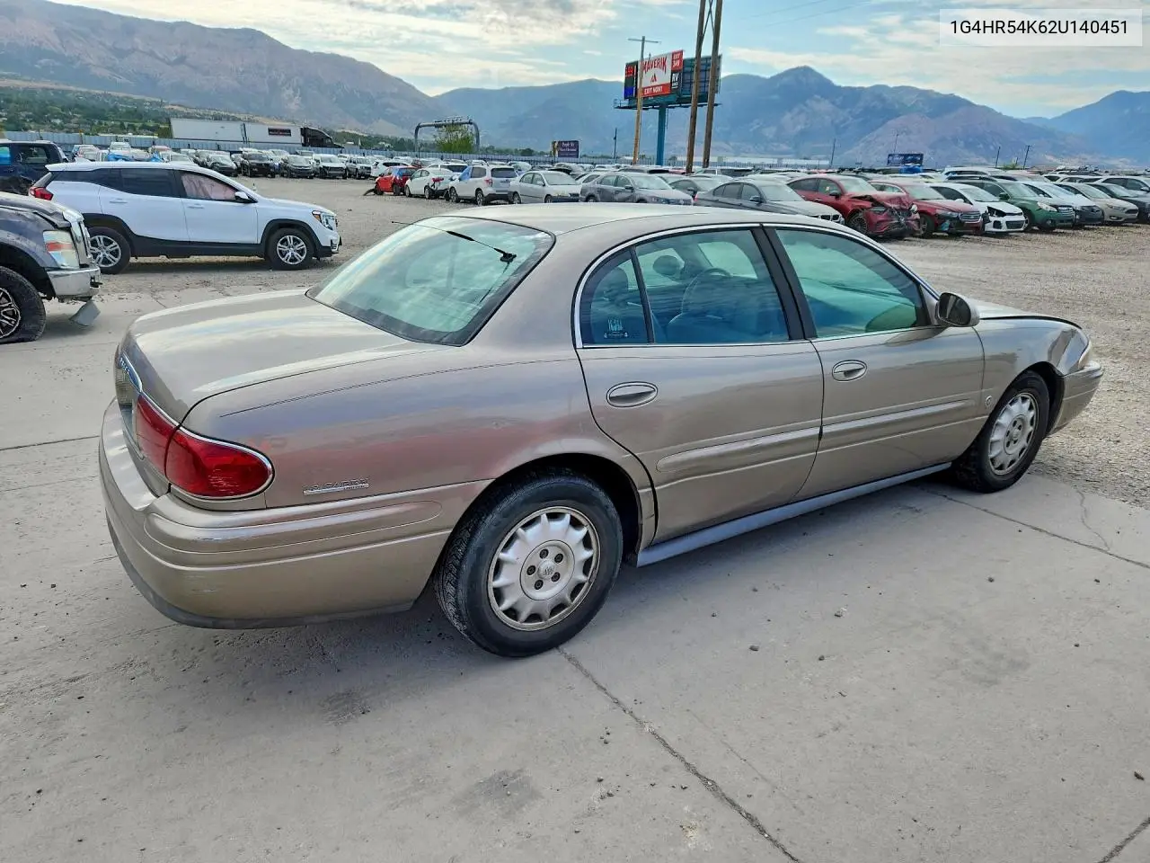 2002 Buick Lesabre Limited VIN: 1G4HR54K62U140451 Lot: 61732096