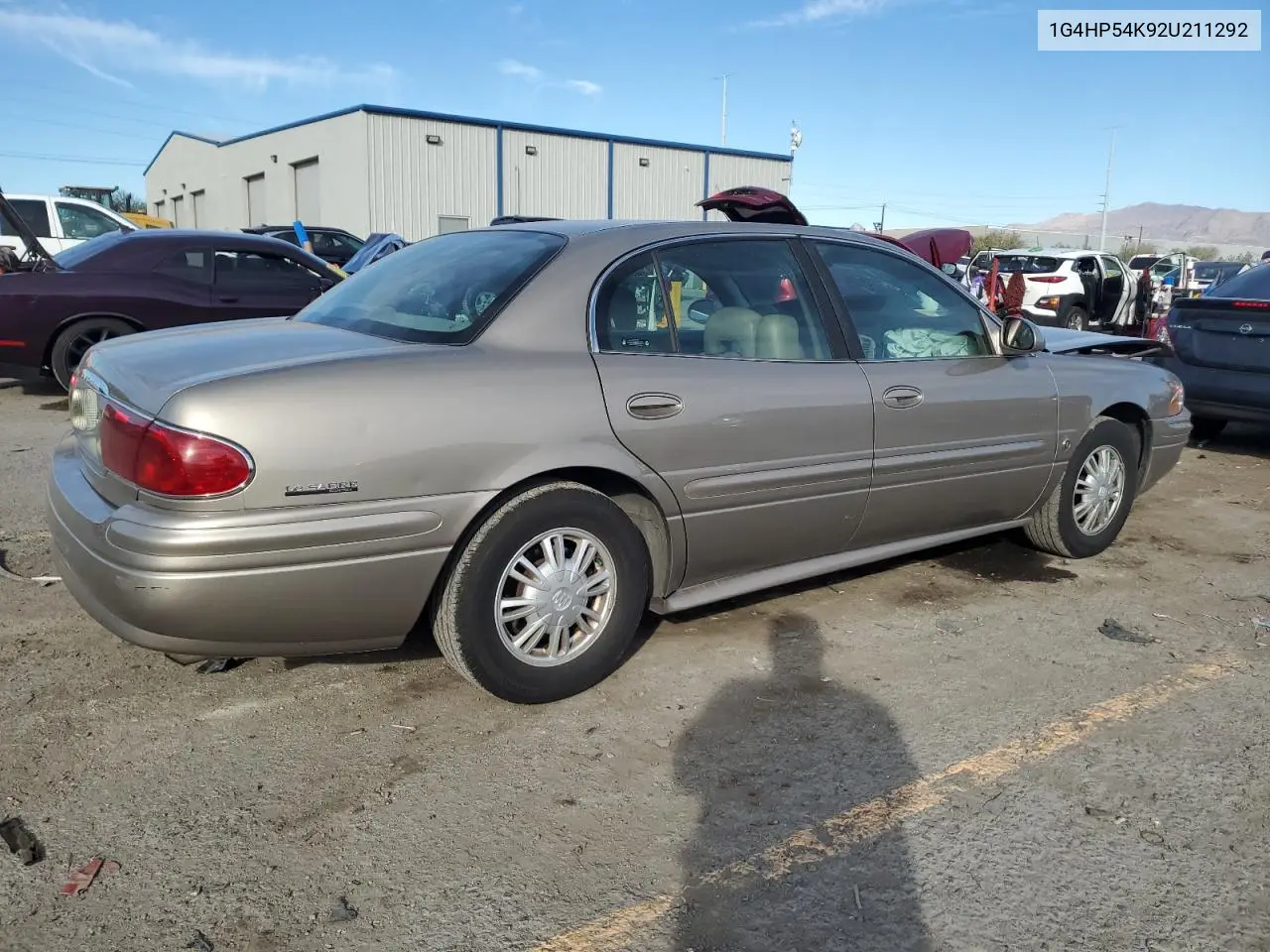 1G4HP54K92U211292 2002 Buick Lesabre Custom