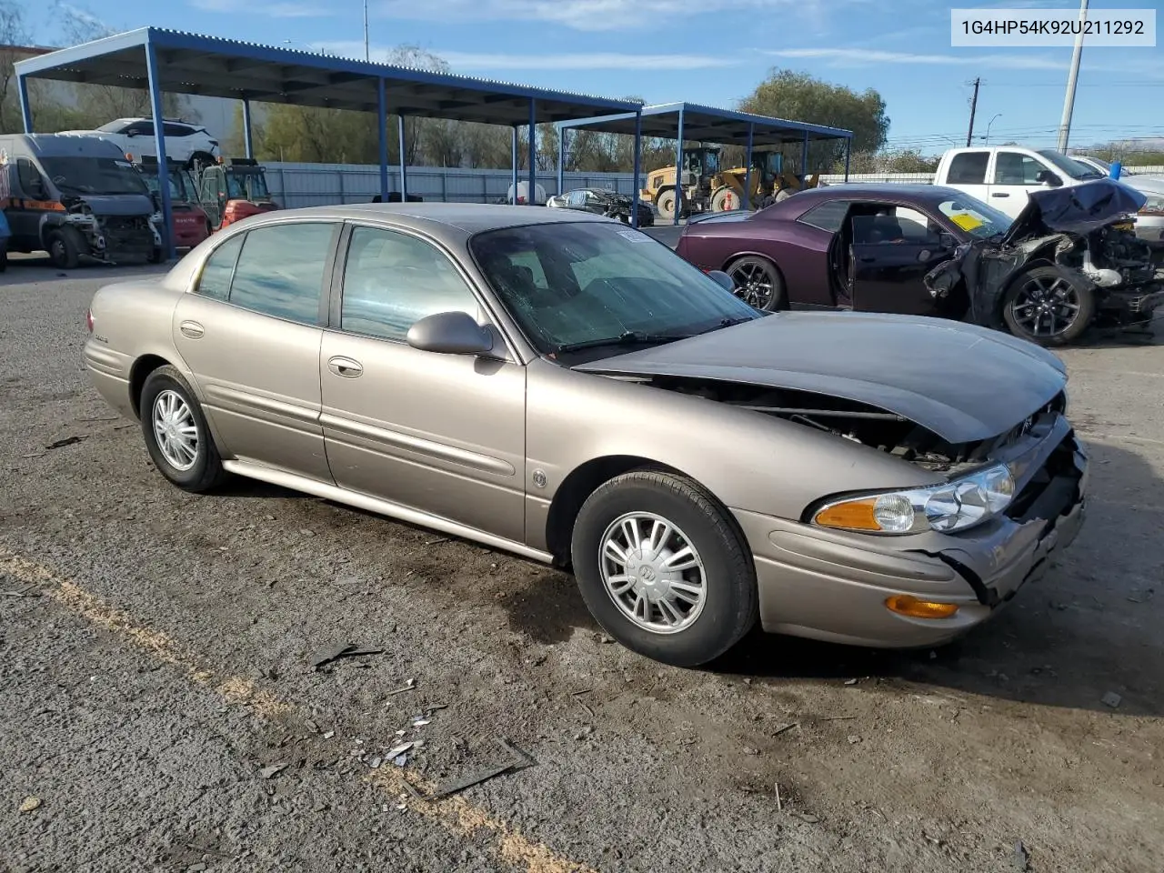 1G4HP54K92U211292 2002 Buick Lesabre Custom