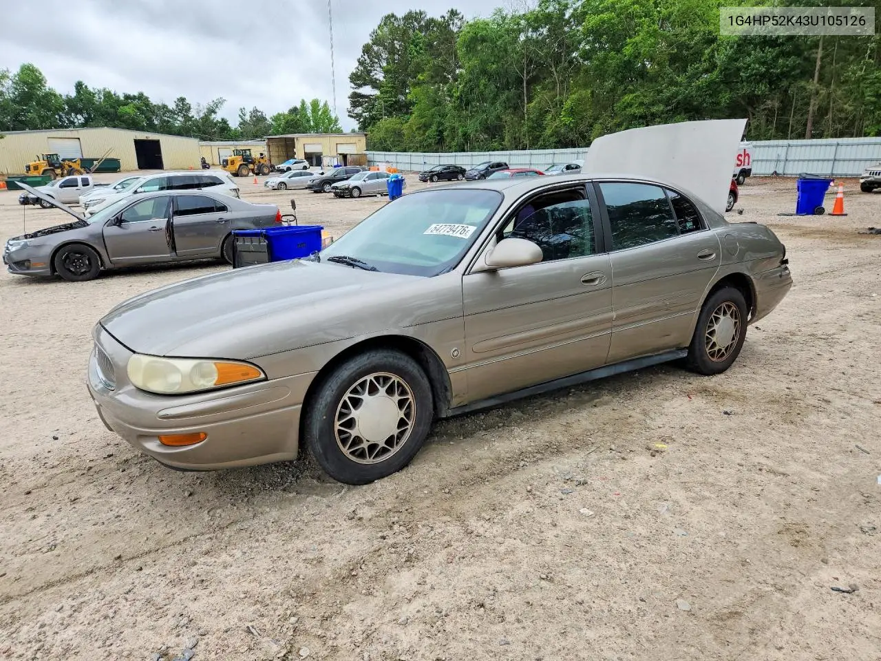 2003 Buick Lesabre Custom VIN: 1G4HP52K43U105126 Lot: 54779476