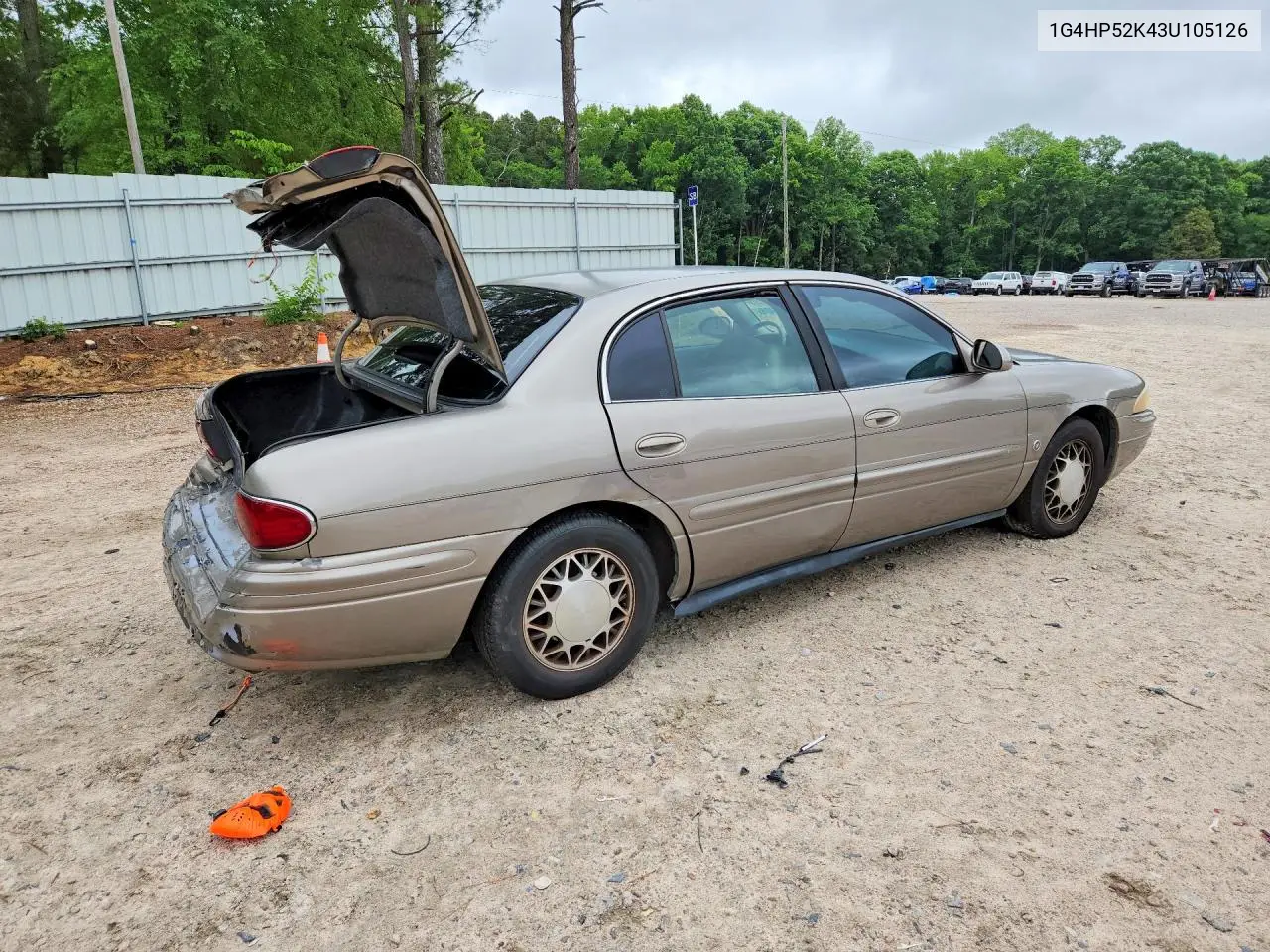 2003 Buick Lesabre Custom VIN: 1G4HP52K43U105126 Lot: 54779476