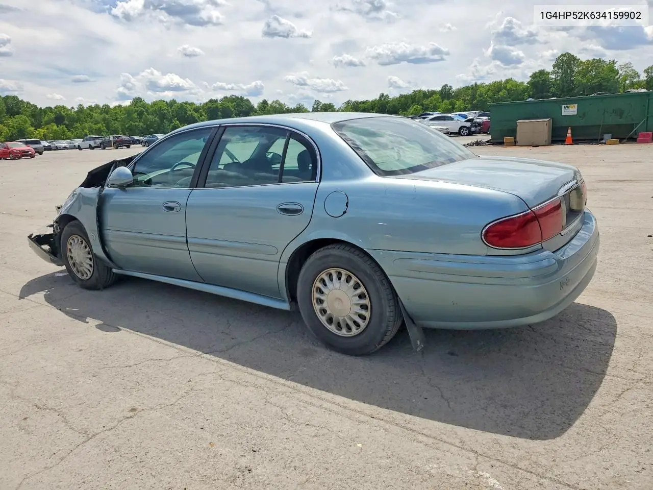 2003 Buick Lesabre Custom VIN: 1G4HP52K634159902 Lot: 55595206