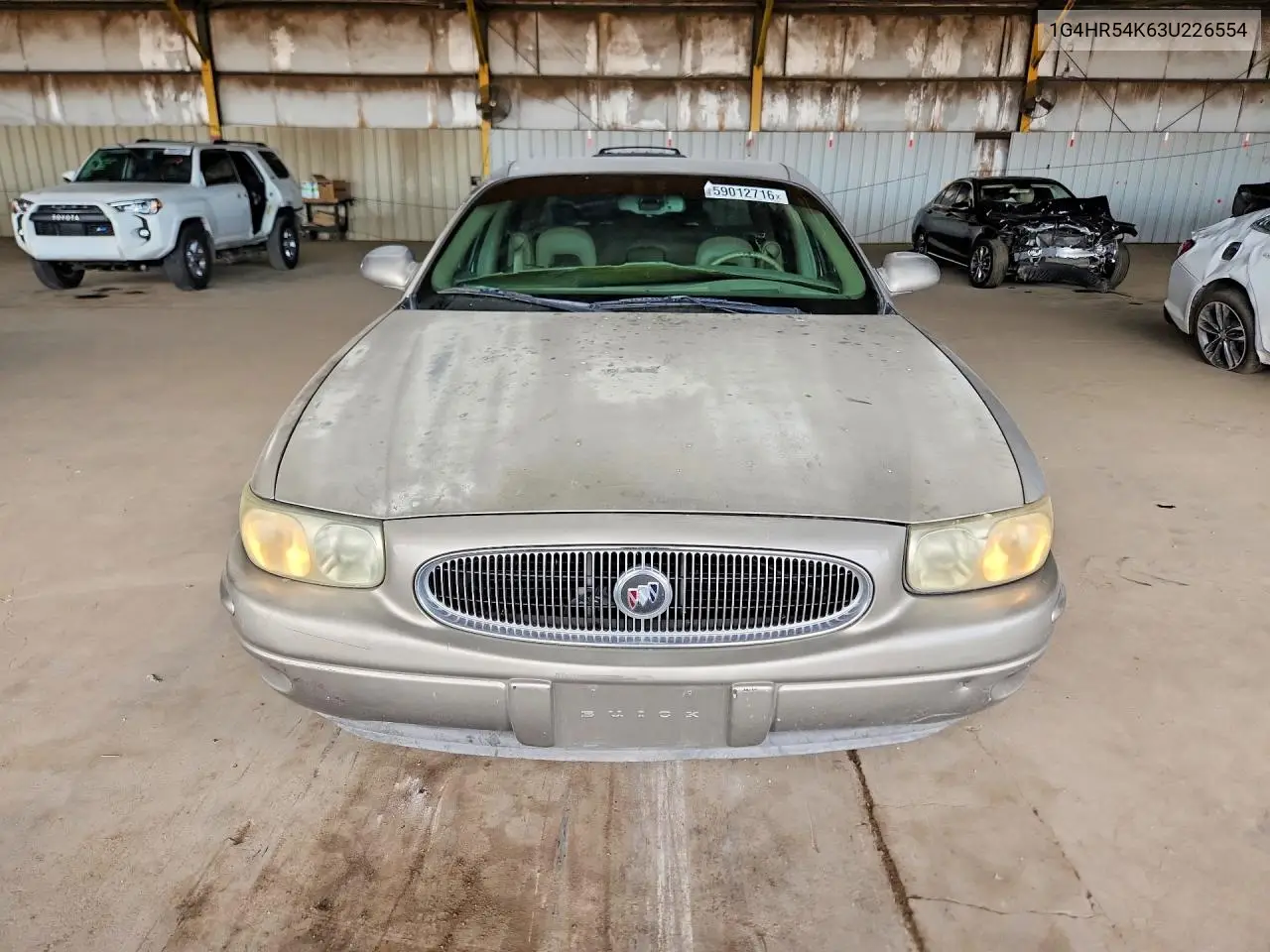 2003 Buick Lesabre Limited VIN: 1G4HR54K63U226554 Lot: 59012716