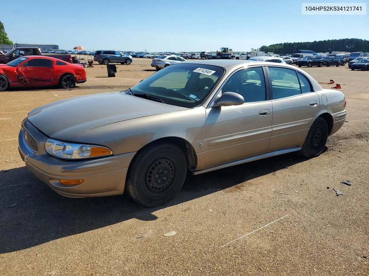2003 Buick Lesabre Custom VIN: 1G4HP52K534121741 Lot: 59742646
