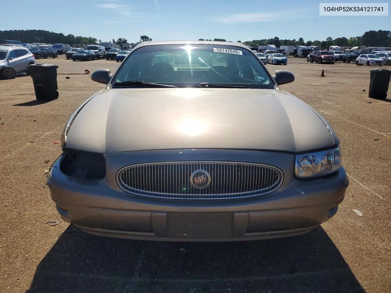 2003 Buick Lesabre Custom VIN: 1G4HP52K534121741 Lot: 59742646