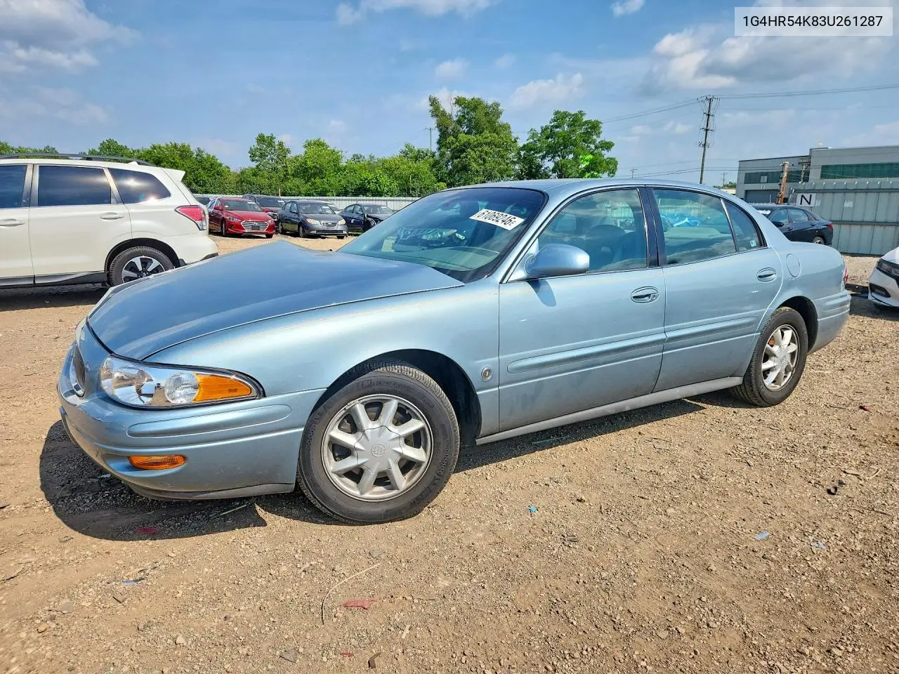 2003 Buick Lesabre Limited VIN: 1G4HR54K83U261287 Lot: 61069246
