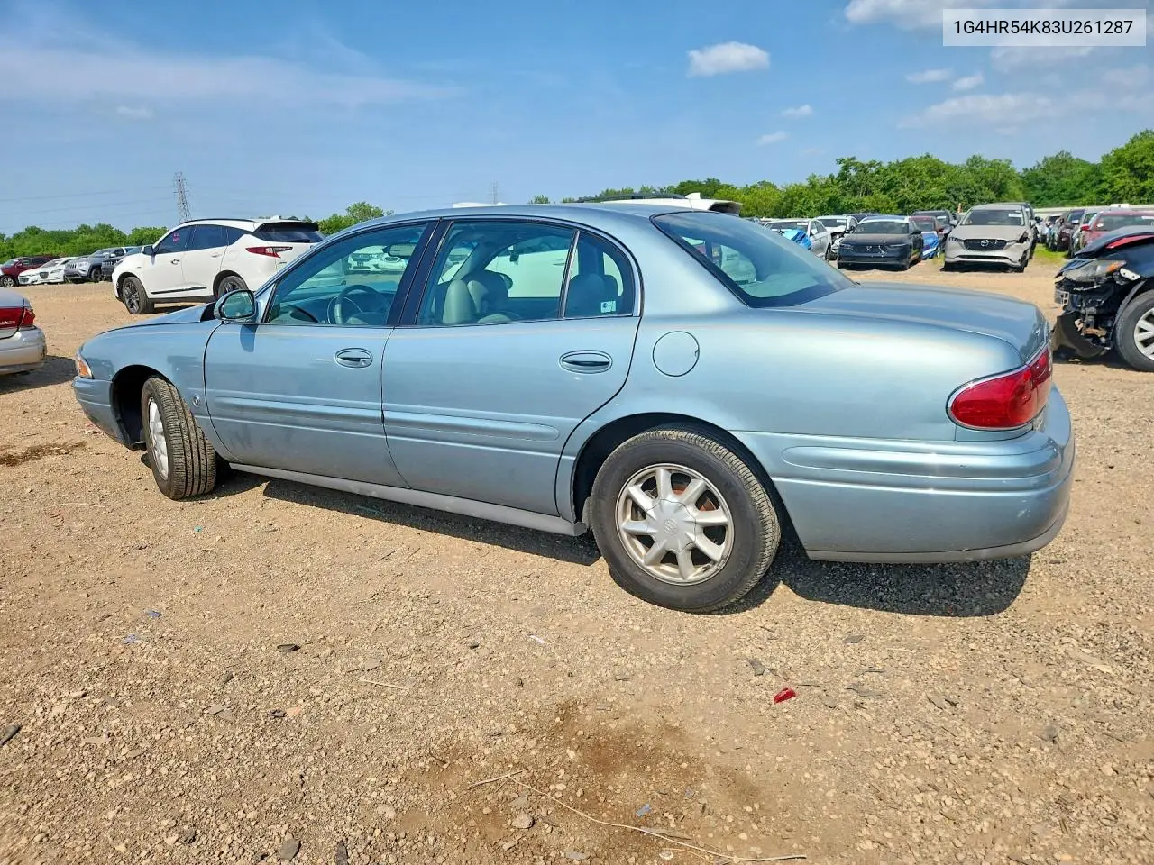 2003 Buick Lesabre Limited VIN: 1G4HR54K83U261287 Lot: 61069246