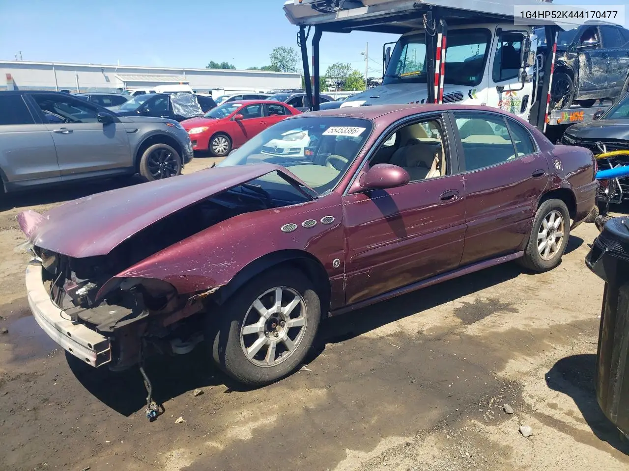 2004 Buick Lesabre Custom VIN: 1G4HP52K444170477 Lot: 55453386