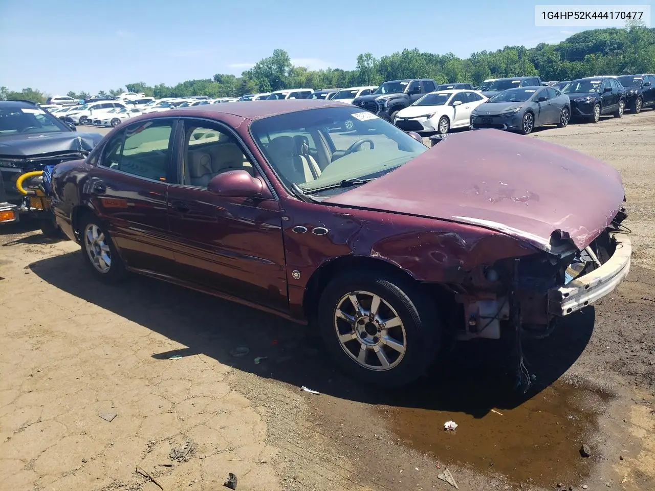 2004 Buick Lesabre Custom VIN: 1G4HP52K444170477 Lot: 55453386