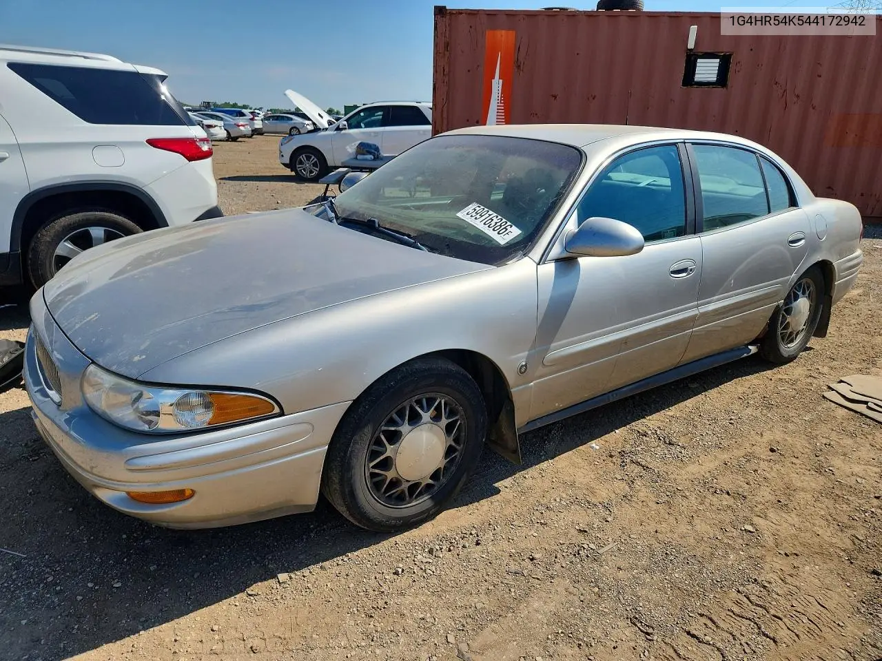 2004 Buick Lesabre Limited VIN: 1G4HR54K544172942 Lot: 59916386