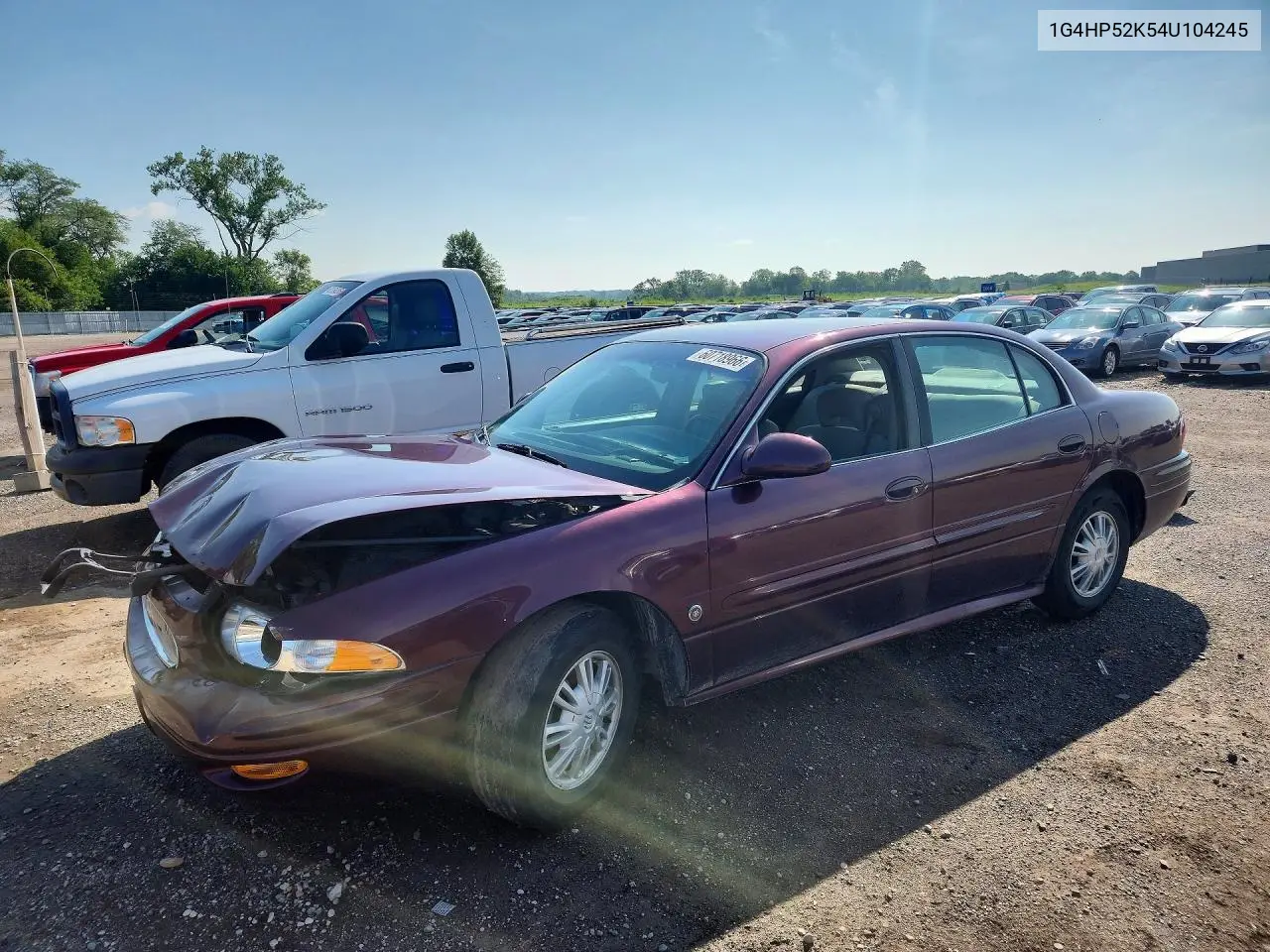 2004 Buick Lesabre Custom VIN: 1G4HP52K54U104245 Lot: 60718966