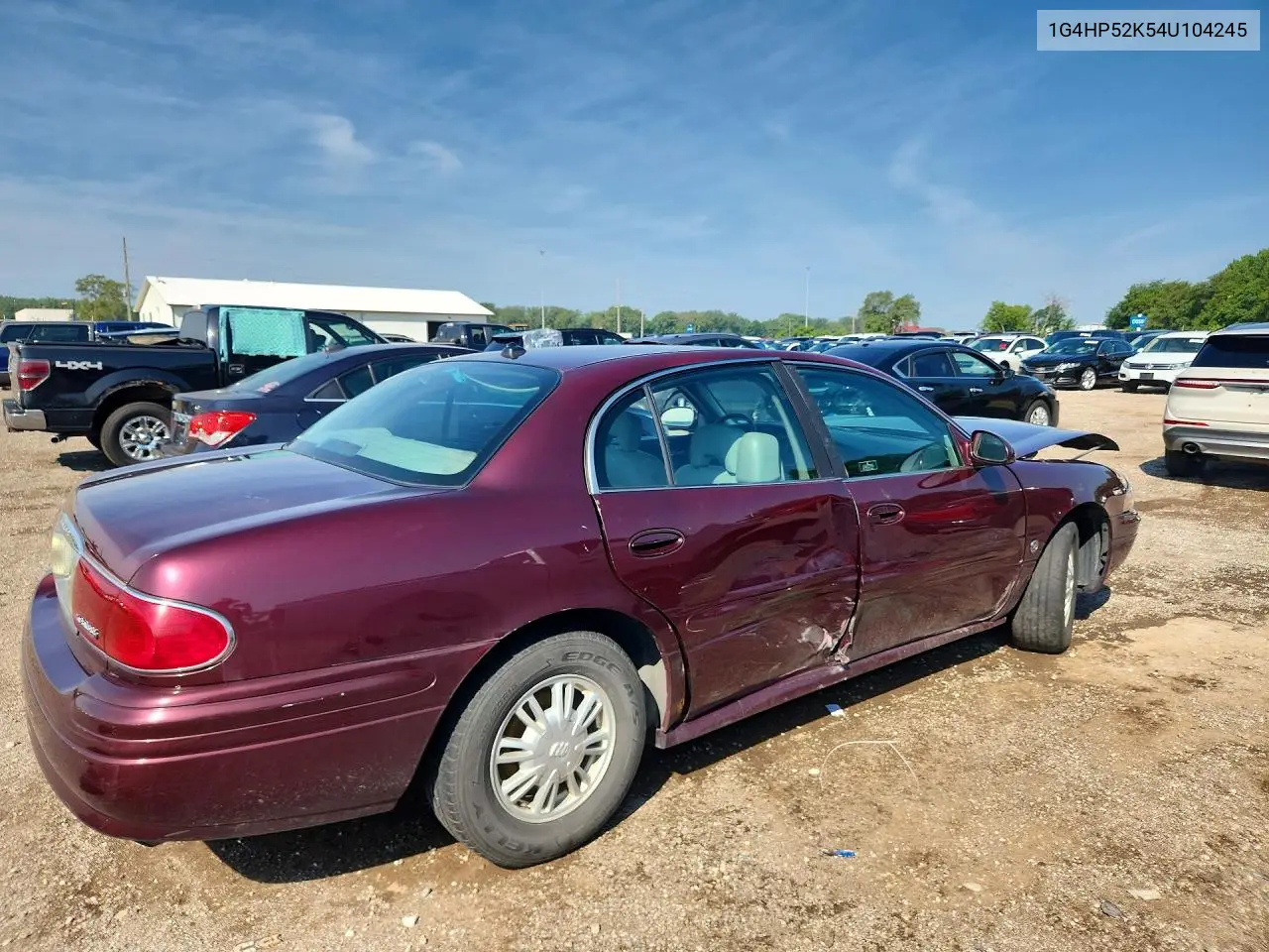 2004 Buick Lesabre Custom VIN: 1G4HP52K54U104245 Lot: 60718966