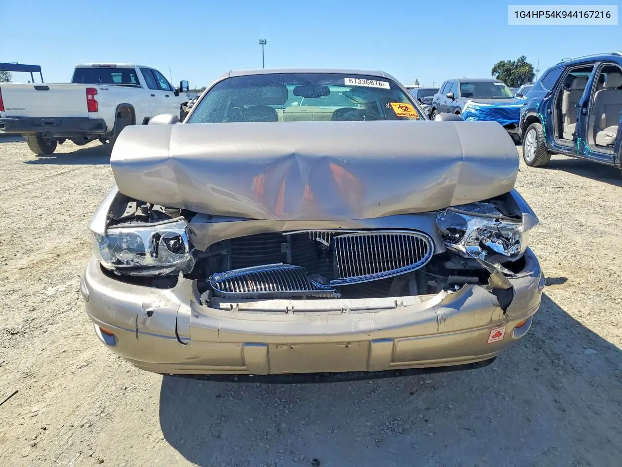 2004 Buick Lesabre Custom VIN: 1G4HP54K944167216 Lot: 61336876