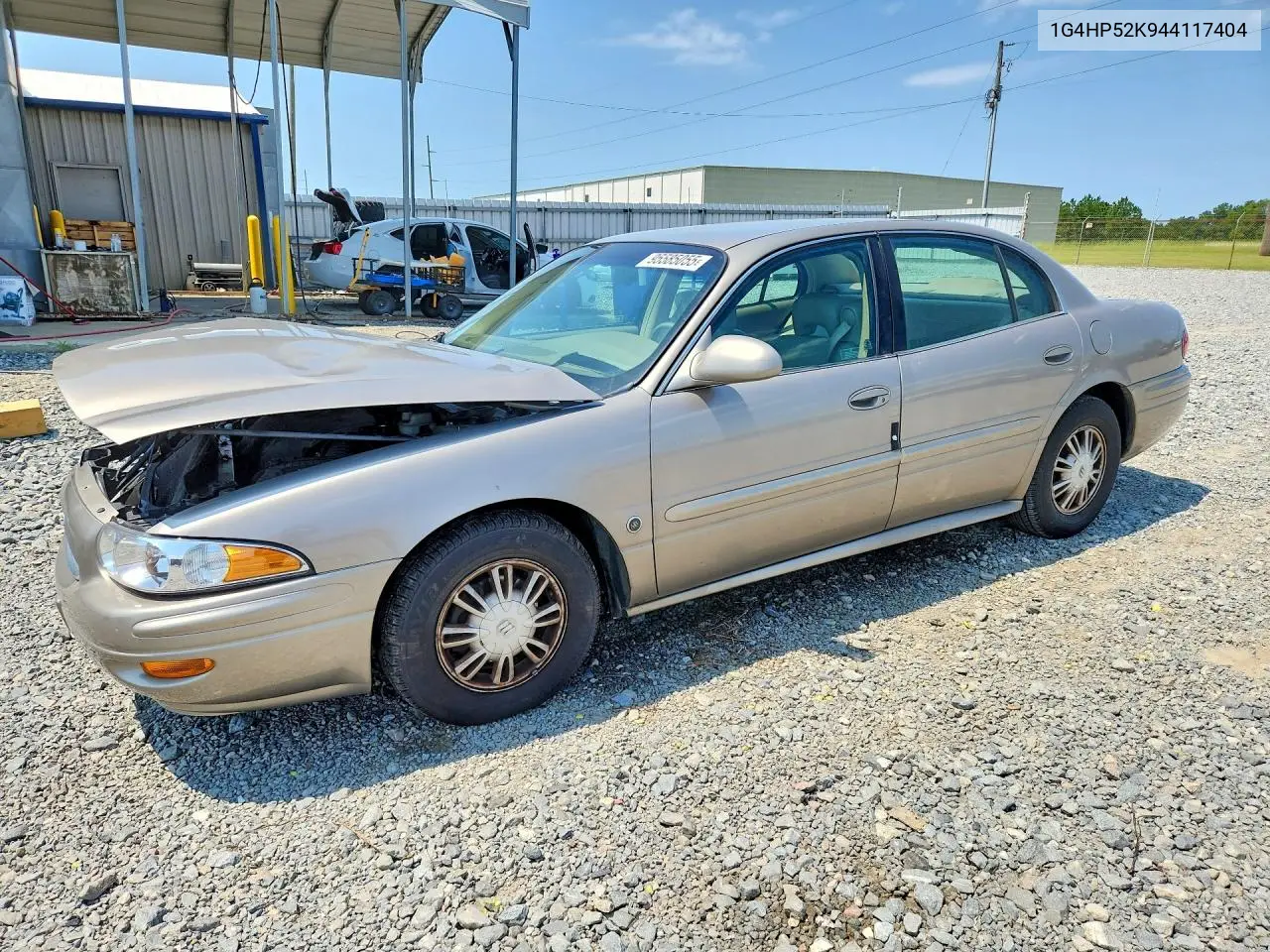 2004 Buick Lesabre Custom VIN: 1G4HP52K944117404 Lot: 95585055