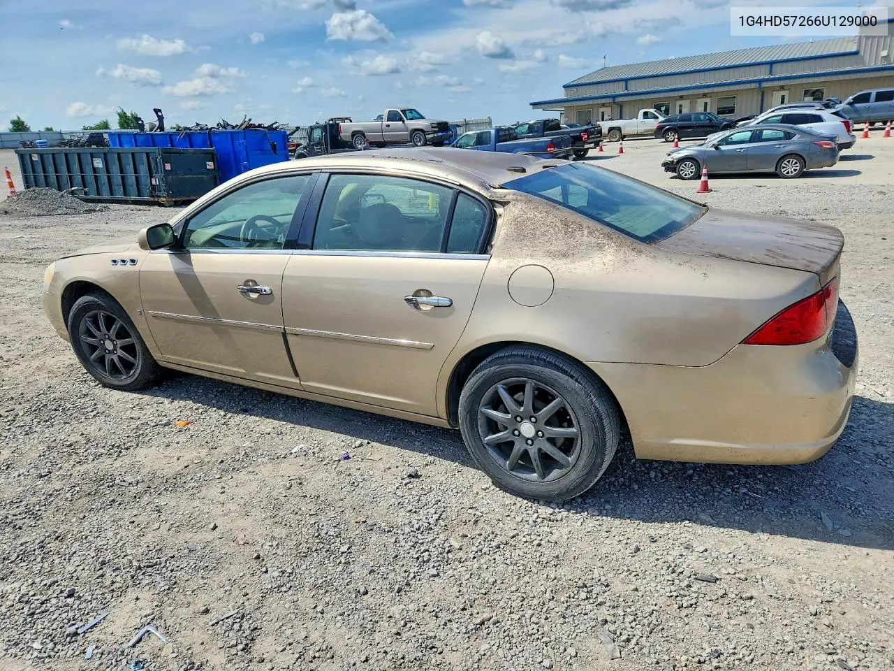 2006 Buick Lucerne Cxl VIN: 1G4HD57266U129000 Lot: 53415866
