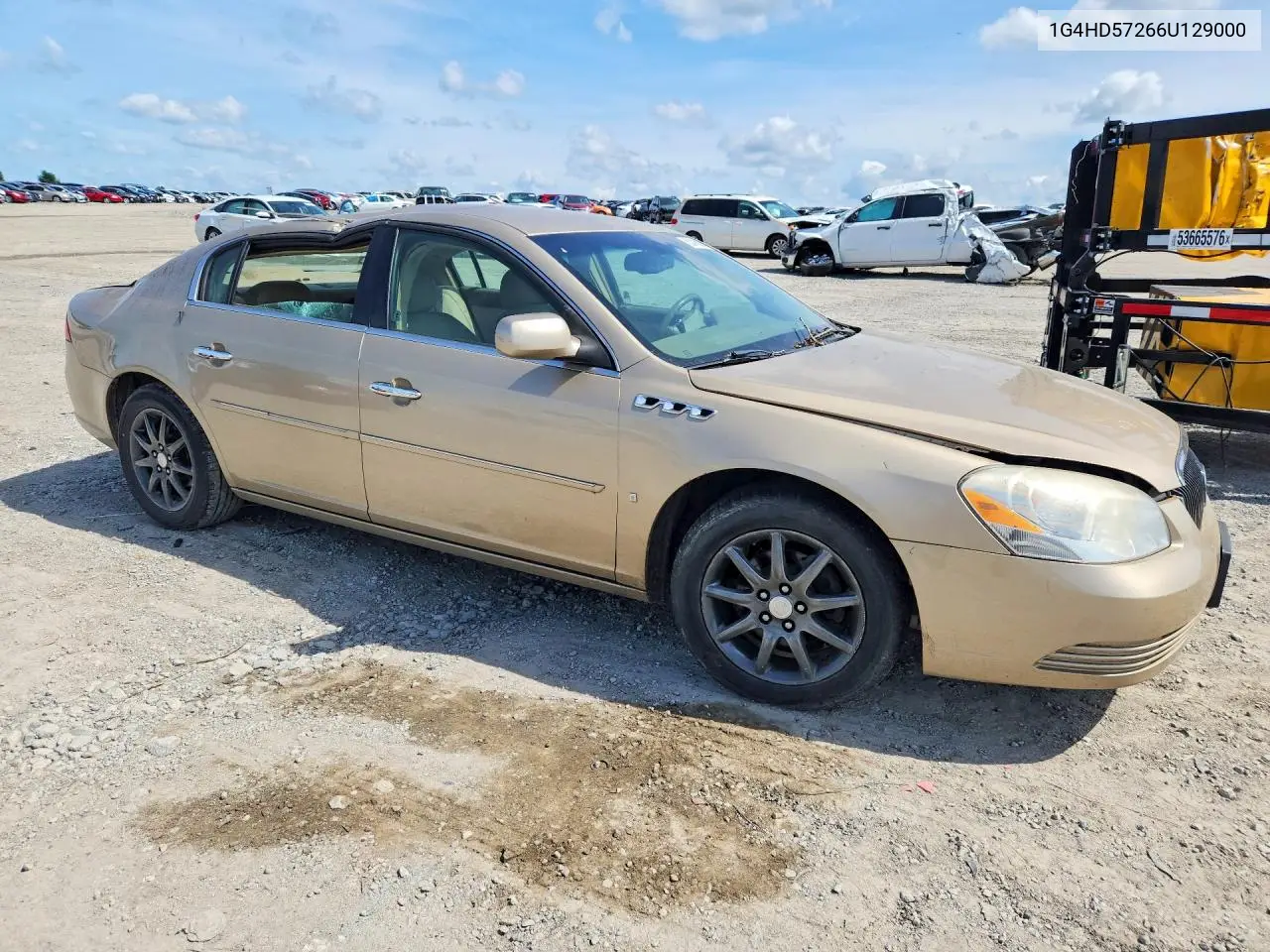 2006 Buick Lucerne Cxl VIN: 1G4HD57266U129000 Lot: 53415866