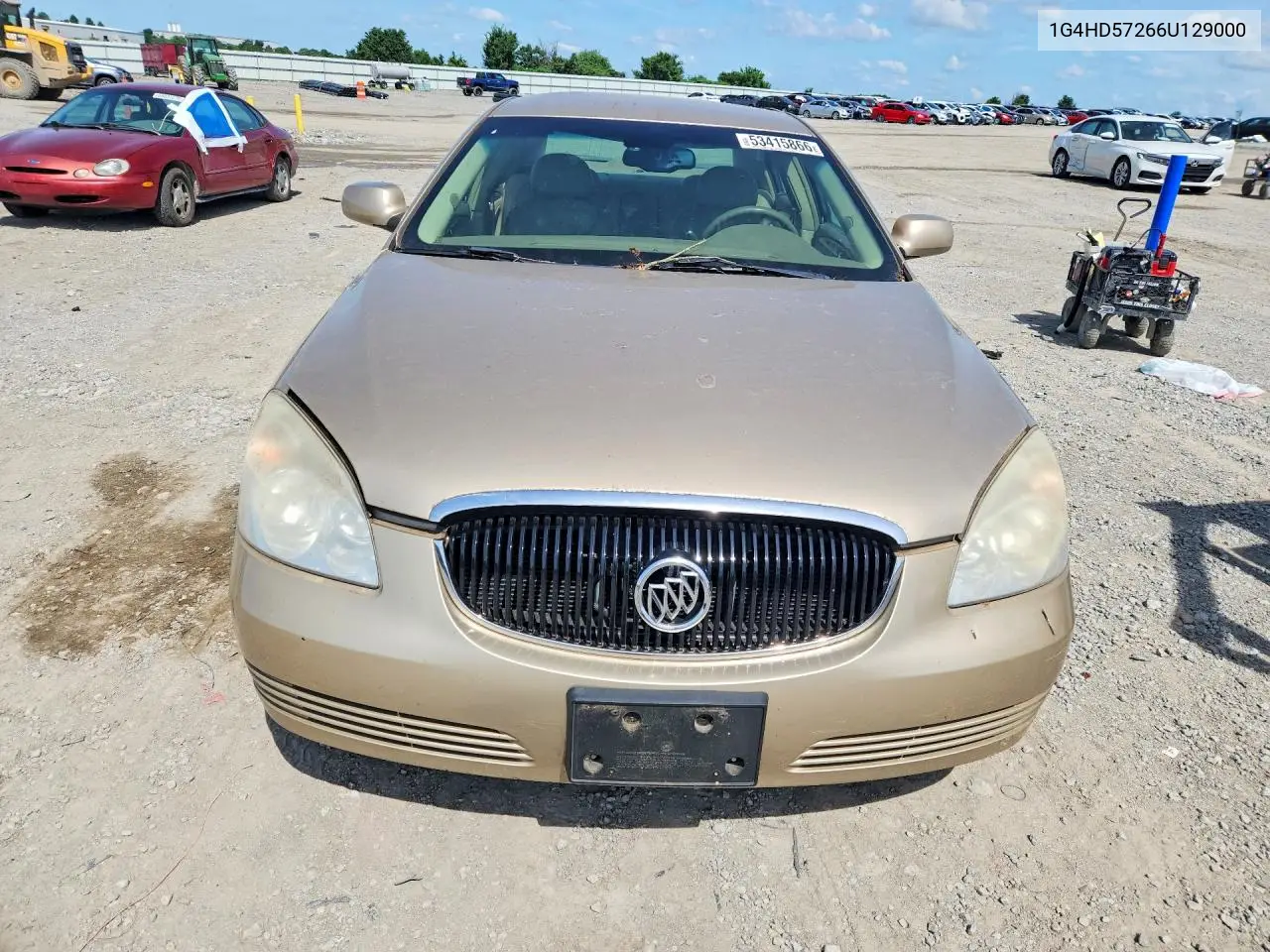2006 Buick Lucerne Cxl VIN: 1G4HD57266U129000 Lot: 53415866