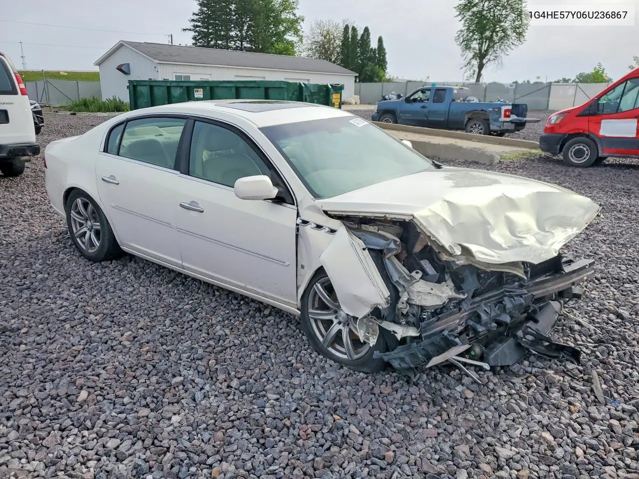 2006 Buick Lucerne Cxs VIN: 1G4HE57Y06U236867 Lot: 54712886