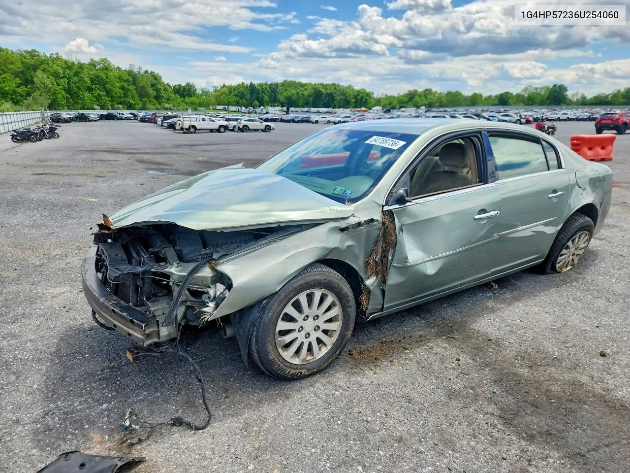 2006 Buick Lucerne VIN: 1G4HP57236U254060 Lot: 54788736
