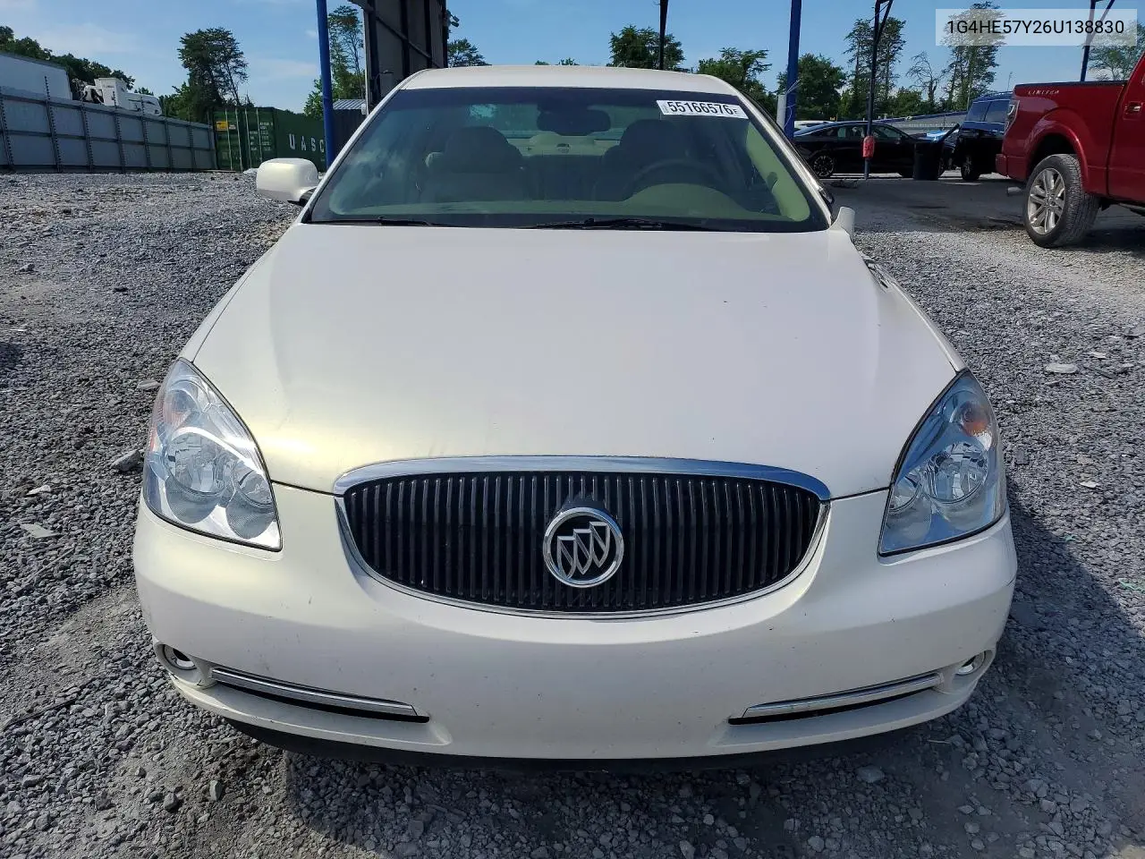 2006 Buick Lucerne Cxs VIN: 1G4HE57Y26U138830 Lot: 55166576