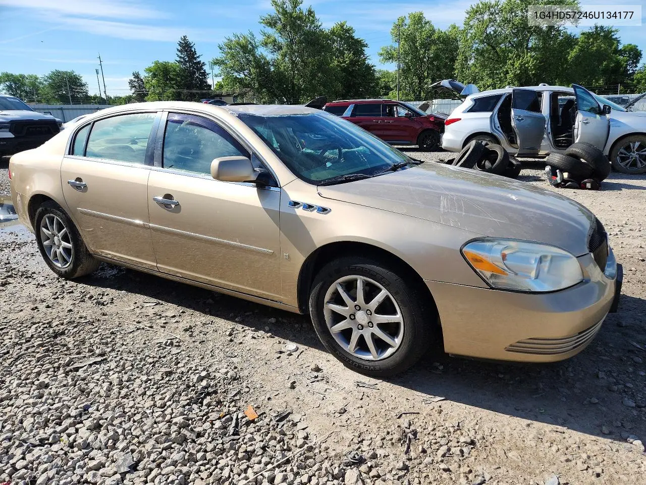 2006 Buick Lucerne Cxl VIN: 1G4HD57246U134177 Lot: 57489536