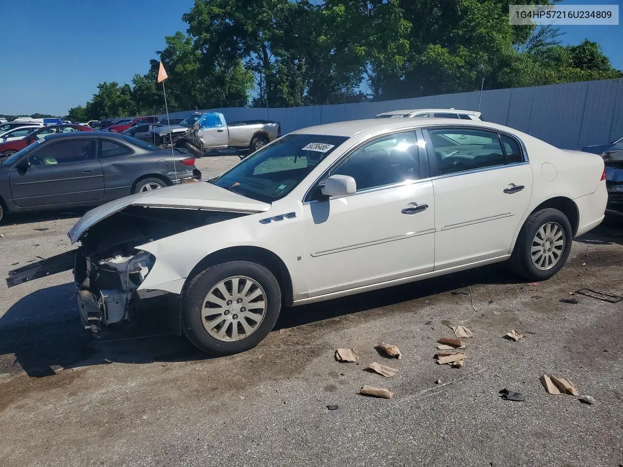 2006 Buick Lucerne Cx VIN: 1G4HP57216U234809 Lot: 58286486