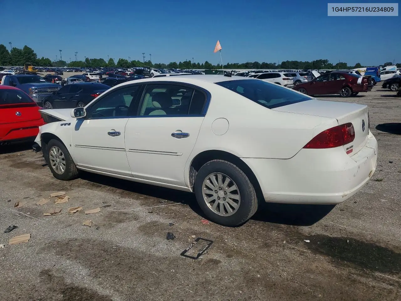 2006 Buick Lucerne Cx VIN: 1G4HP57216U234809 Lot: 58286486
