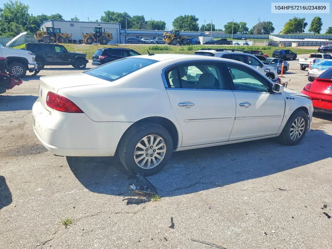 2006 Buick Lucerne Cx VIN: 1G4HP57216U234809 Lot: 58286486