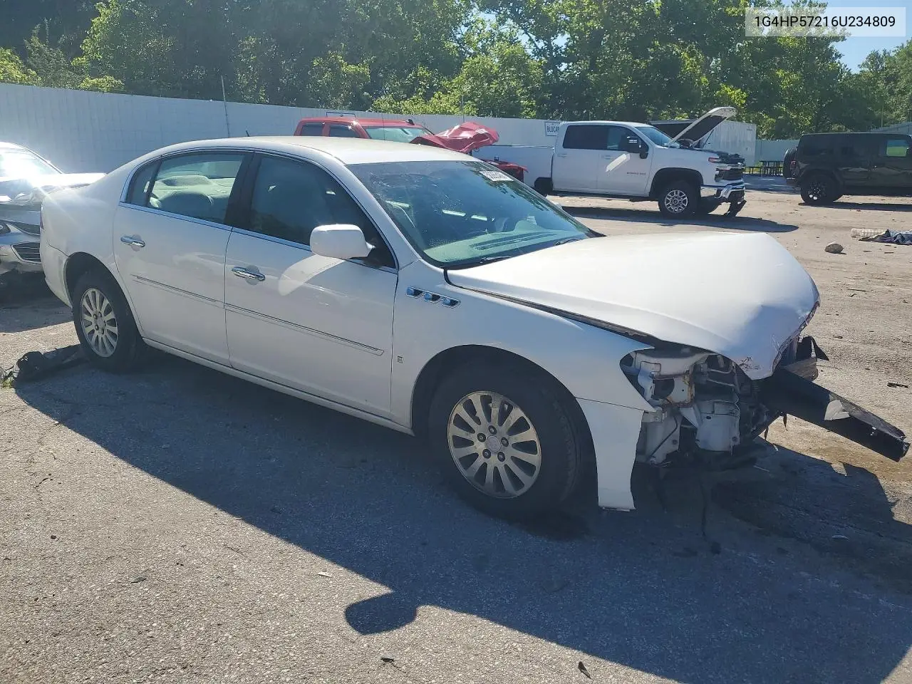 2006 Buick Lucerne Cx VIN: 1G4HP57216U234809 Lot: 58286486