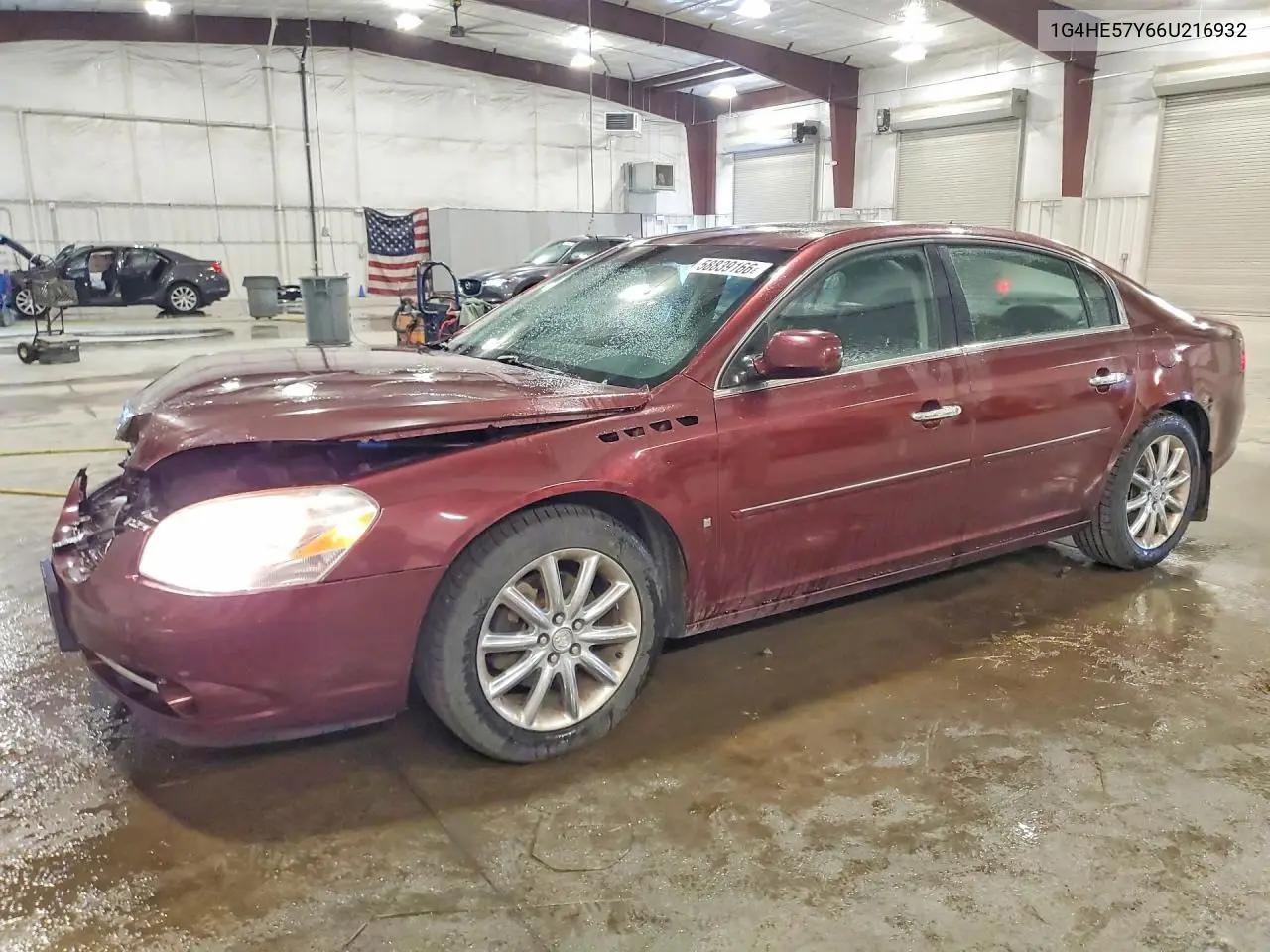 2006 Buick Lucerne Cxs VIN: 1G4HE57Y66U216932 Lot: 58839166