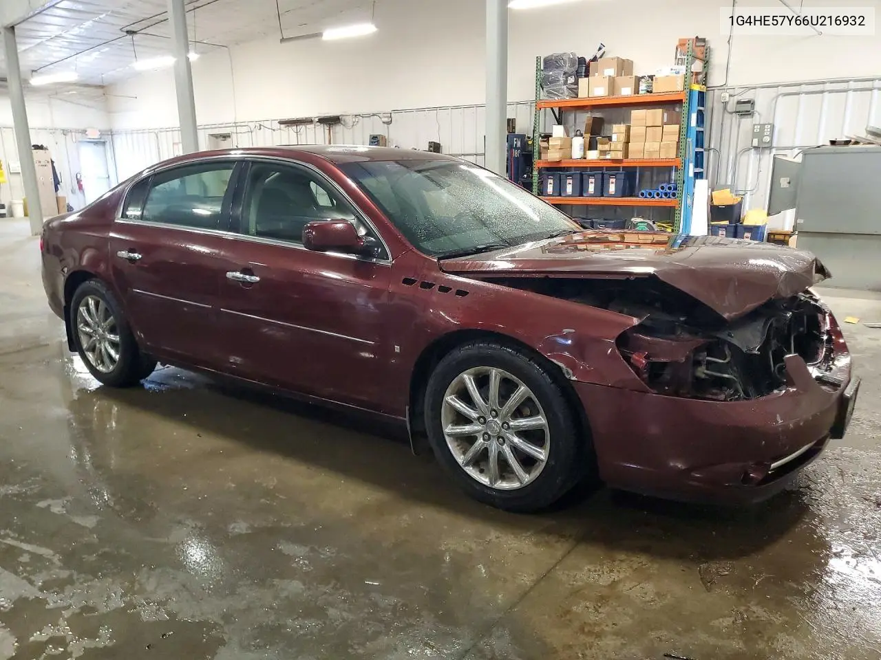 2006 Buick Lucerne Cxs VIN: 1G4HE57Y66U216932 Lot: 58839166