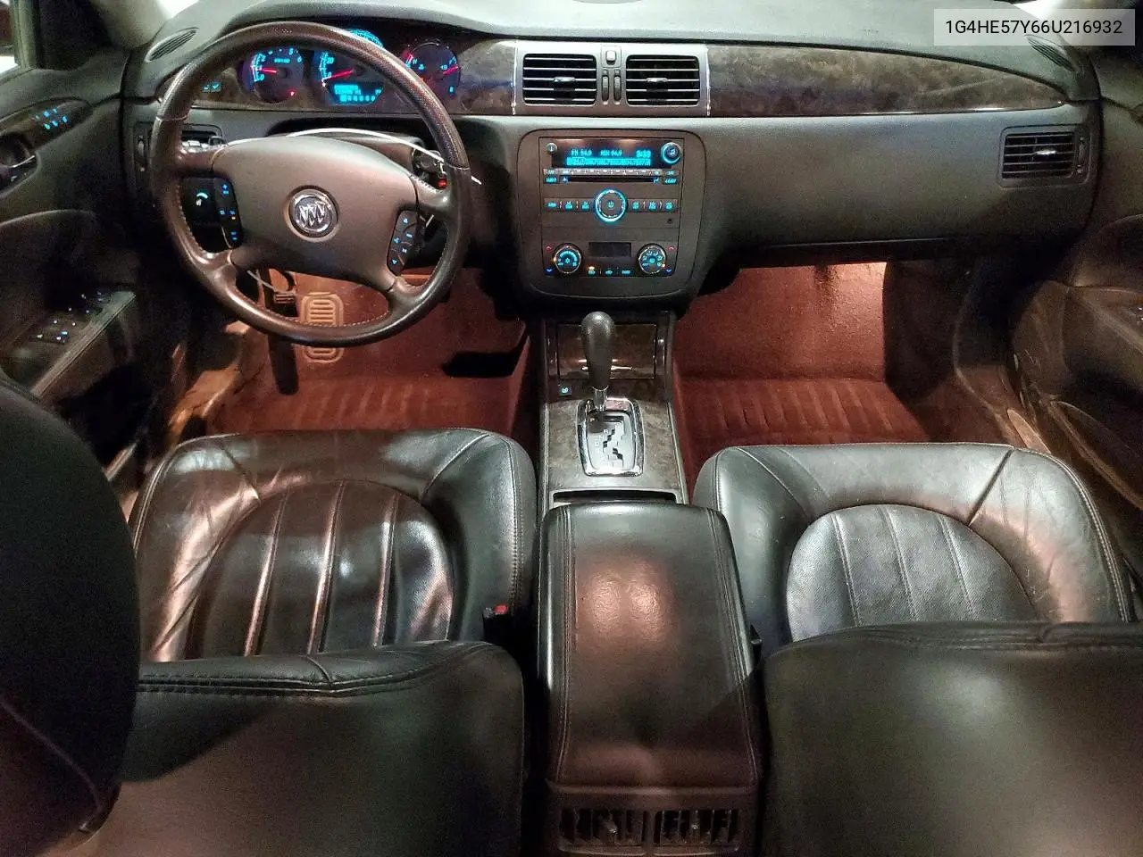 2006 Buick Lucerne Cxs VIN: 1G4HE57Y66U216932 Lot: 58839166