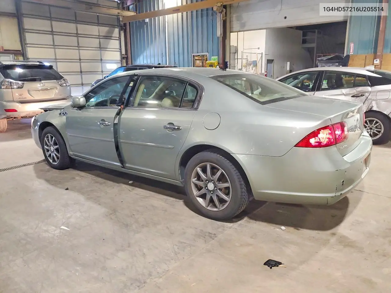 2006 Buick Lucerne Cxl VIN: 1G4HD57216U205514 Lot: 59130406