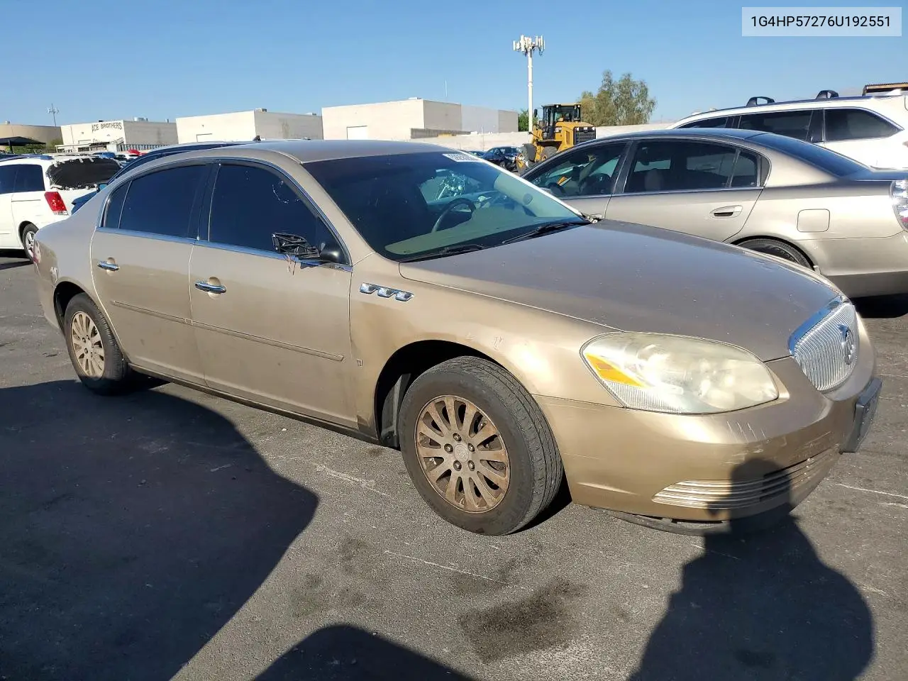 2006 Buick Lucerne Cx VIN: 1G4HP57276U192551 Lot: 59255256